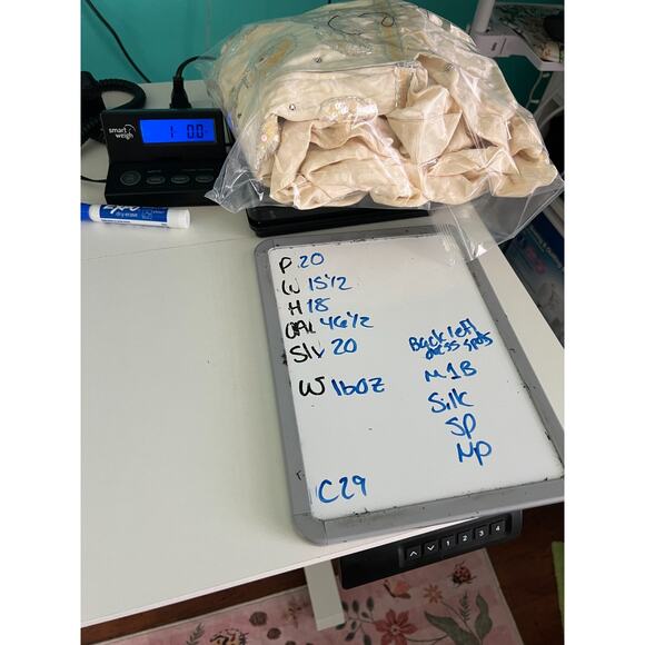 A.J. Bari Silk Cream Brocade Gold Sequin Formal Evening Dress Size 12 - Picture 11 of 11